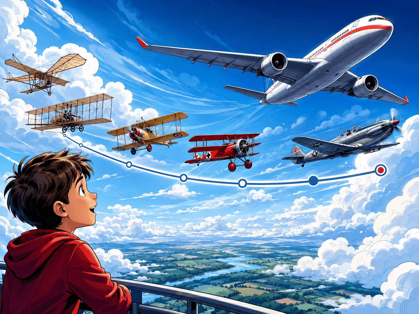 El mundo de la aviación